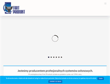 Tablet Screenshot of fartprodukt.pl